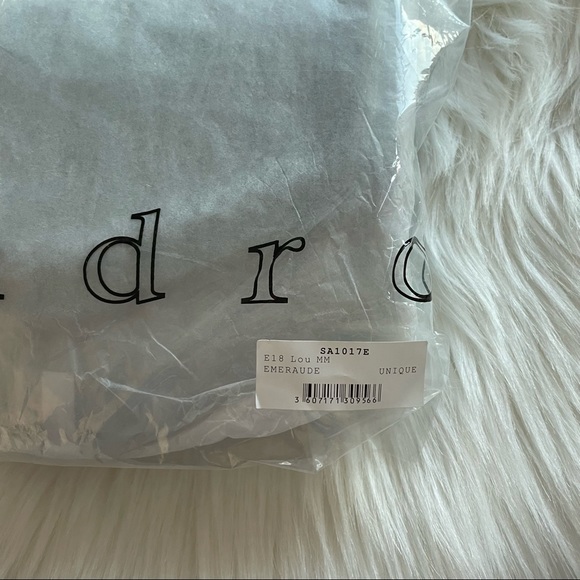 SANDRO Lou Woven Leather Medium Crossbody - Picture 4 of 10